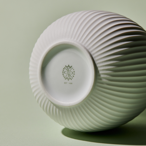 Lyngby Porcelain(リュンビューポーセリン)/Curve Vase H17.5