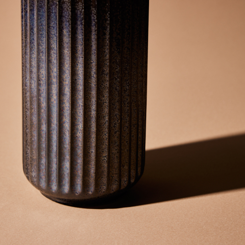Lyngby Porcelain(リュンビューポーセリン)/Radiance Vase ブルー H15