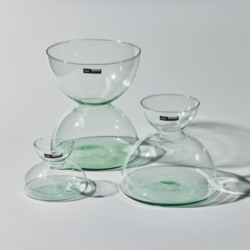 LSA(エルエスエー)/Canopy Vase Reysycled Clear H9.5