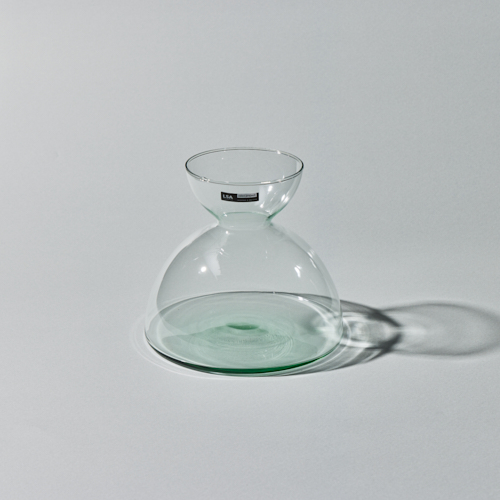 LSA(エルエスエー)/Canopy Vase Reysycled Clear H18