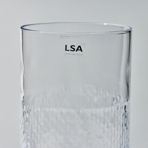 LSA(エルエスエー)/WICKER VASE/LANTERN CLEAR H25 | 青山フラワー 