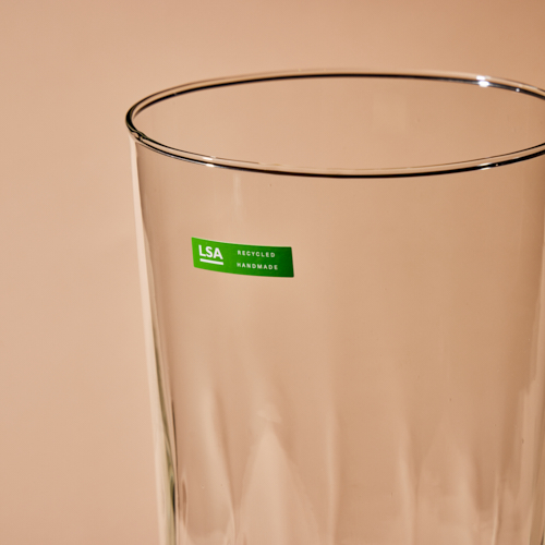 LSA(エルエスエー)/Mia Vase Recycled Clear H31