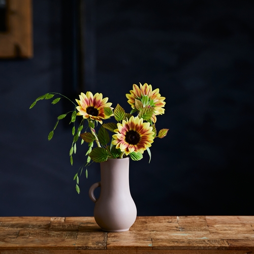 青山フラワーマーケット/floral pitcher vase（mocha）
