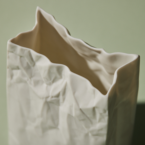 セラミック・ジャパン/new crinkle super bag #2 white | 青山