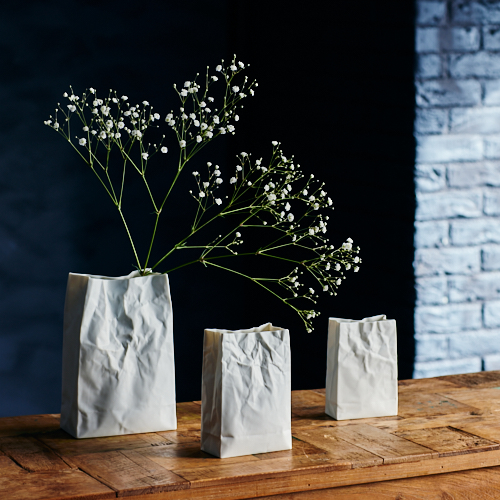 New Crinkle Super Bag Vase