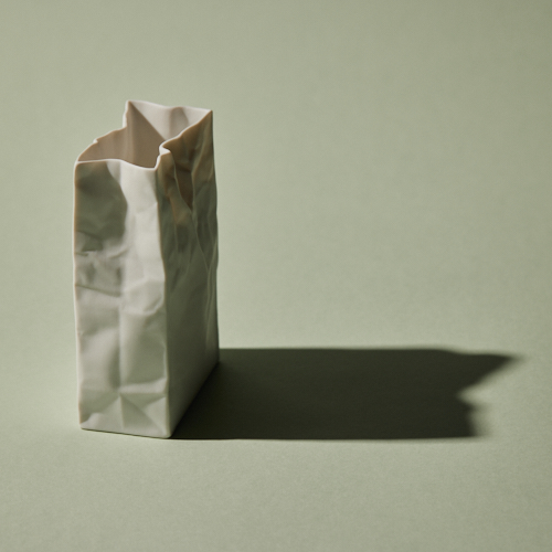 セラミック・ジャパン/new crinkle super bag #3 white | 青山フラワー