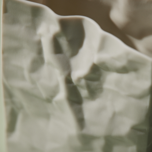 セラミック・ジャパン/new crinkle super bag #3 white | 青山フラワー