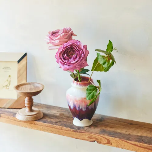 HIUCHI(ヒウチ)　バラ Vase 04 M　花瓶 HIUCHI(ヒウチ)/バラ Vase 04 M | 青山フラワーマーケット｜花束