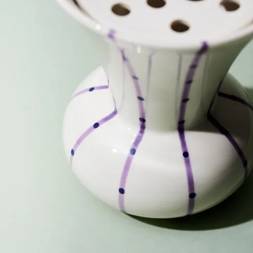 KAHLER(ケーラー)/Signature vase パープル H15 | 青山フラワー