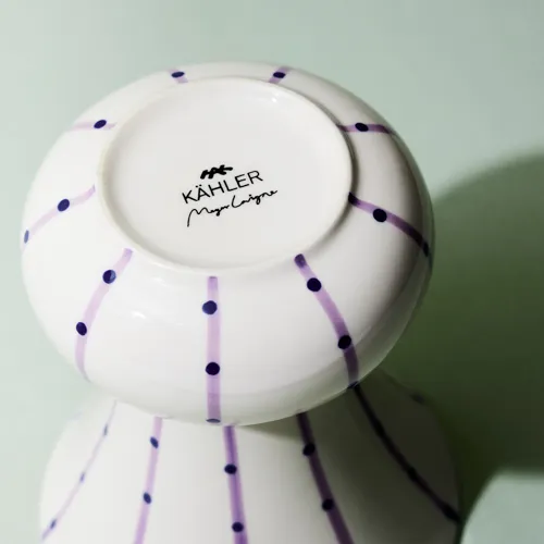 KAHLER(ケーラー)/Signature vase パープル H15 | 青山フラワー
