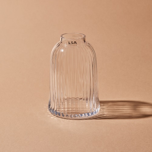 LSA(エルエスエー)/PLEAT VASE CLEAR H20