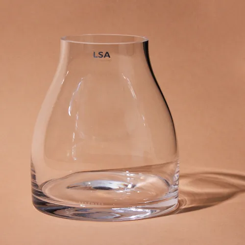 LSA(エルエスエー)/Flower Kiln Vase Clear H21 | 青山フラワー