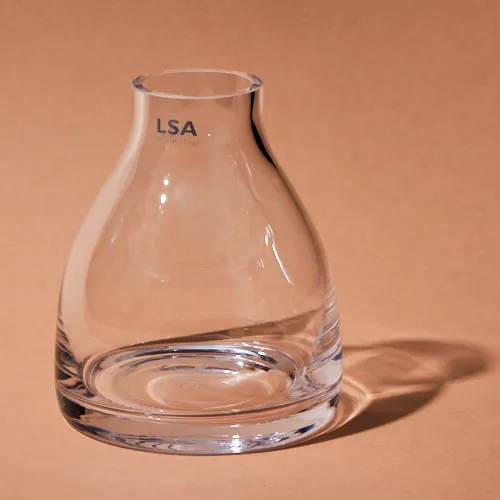 LSA(エルエスエー)/Flower Kiln Vase Clear H16 | 青山フラワー