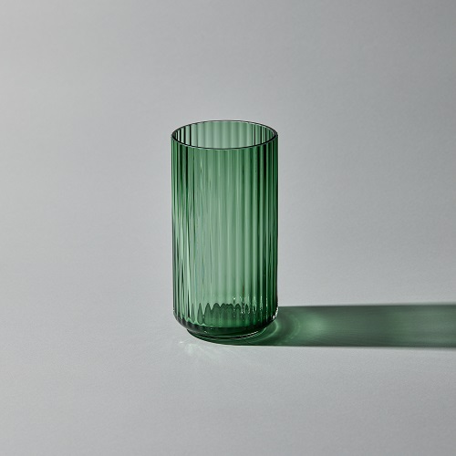 Lyngby Porcelain(リュンビューポーセリン)/Lyngby Vase Glass Green H20