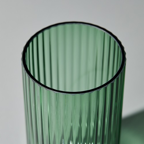 Lyngby Porcelain(リュンビューポーセリン)/Lyngby Vase Glass Green H20