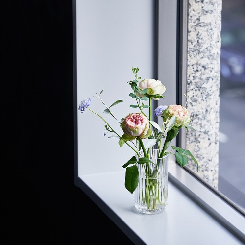 Lyngby Porcelain(リュンビューポーセリン)/Lyngby Vase Glass Clear