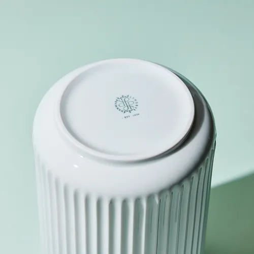 Lyngby Porcelain リュンビューポーセリン 25cm White Lyngby Porcelain(リュンビューポーセリン)/Lyngby Vase White