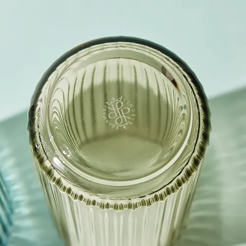 Lyngby Porcelain(リュンビューポーセリン)/Lyngby Vase Glass smoke