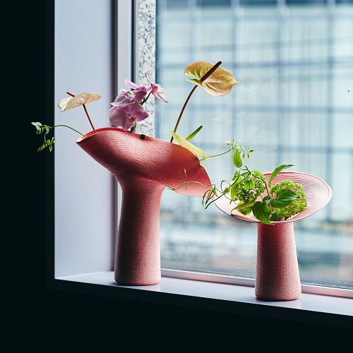 ピンク・パープル系のフラワーベース（花瓶） | 青山フラワー