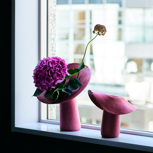 花瓶 赤 レッド フラワーベース ヴィンテージ red art vase ヴィンテージ フラワーベース 花瓶 | mar cielo