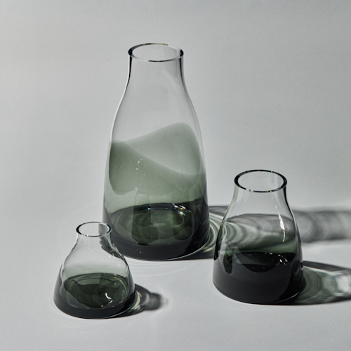 Ro Collection(ロー・コレクション)/フラワーベース no.3 スモーク