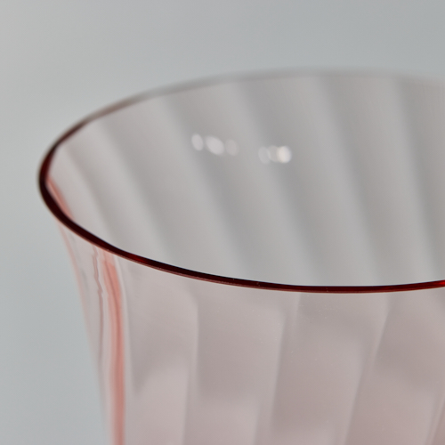 STILLEBEN（スティルレーベン）/Concave Vase Swirl ローズ H20