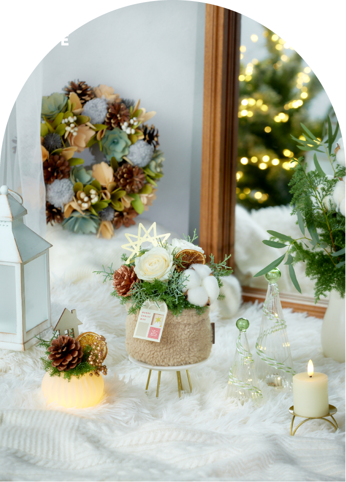 青山フラワーマーケット 天然素材 クリスマスツリー 他にもred &white | 青山フラワーマーケット | ショップブログ